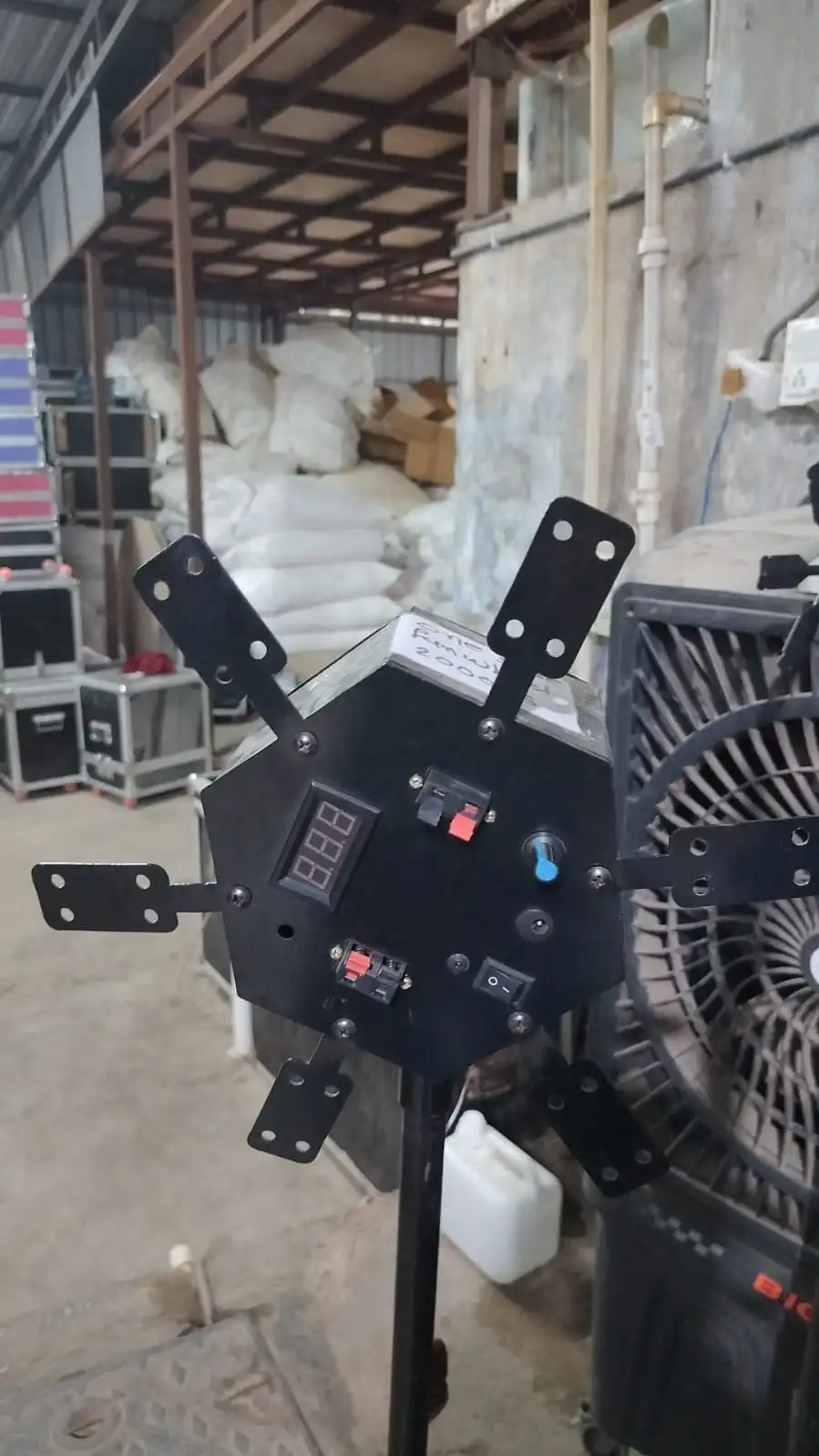 Cold Pyro firing machine